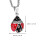 1St Punk Titanium Ketting Ladybug Hanger Dames Accessoire Chic 2