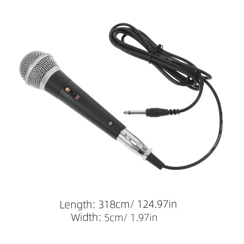 Raindrops Speaker Microphone For Karaoke Use With Sound In Black 1set 1
