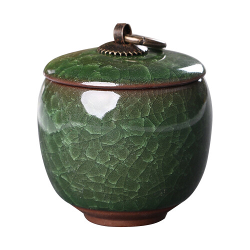 sealed pet cremation casket ceramic ashes holder
