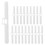 20pcs plastic vertical blind slats with double hole top holders replacement 10