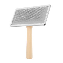Wooden Wool Carder Needle Felting Tool for Fiber Craft
