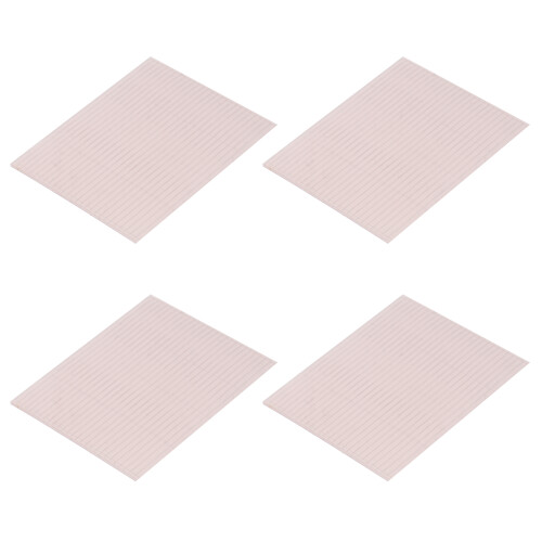 4 Sheets/200pcs Double Eyelid Fiber Strips Invisible Lifting Stickers