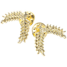 Ear Collar Brooch Zinc Alloy Suit Accessories For Men 2pcs