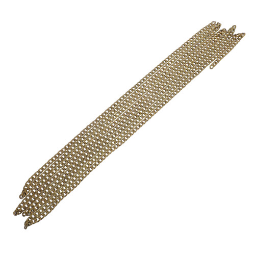 Mlins  Bag Chain Model Wire Tree Wallet Belt Single-Shoulder Golden