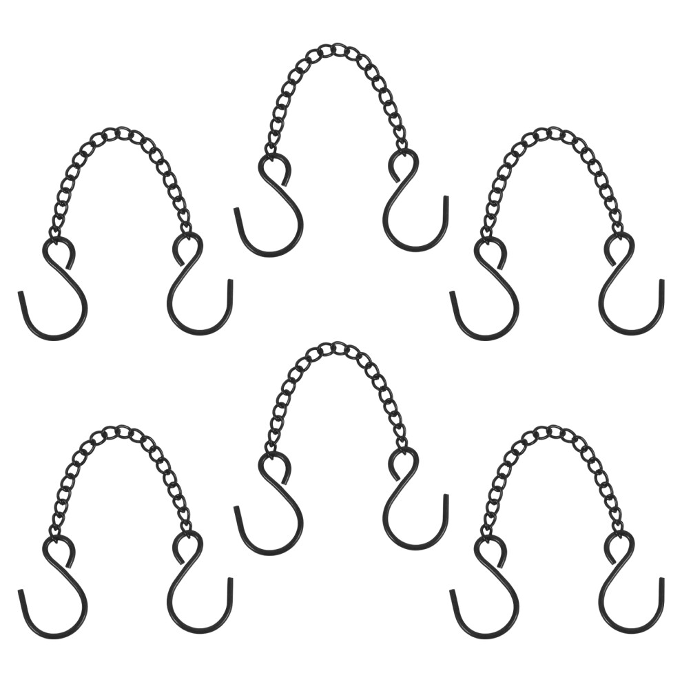 Iron Hanging Chain Set For Planters Bird Feeders Lanterns Indoor Outdoor 3252636652871