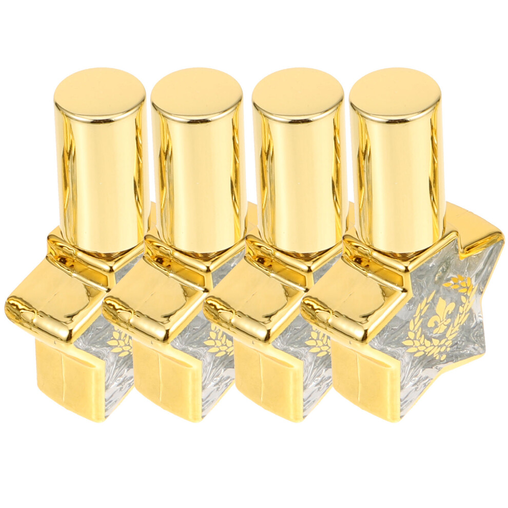 Ohphcall 4Pcs 8Ml Mini Glass Perfume Bottles With Sprayers For Women