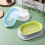 Cat Grass Planter Hydroponic White Plastic Stylish Design 2pcs 4