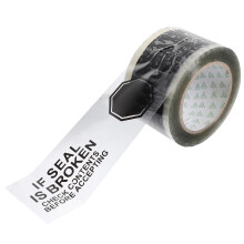 Raindrops Tamper Proof Tape For Commercial Use 1 Roll 100m X 2.75in
