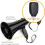 Amplifier USB Recording Speaker With Microphone Adjustable Volume Control Plastic Lightweight Black No Battery 4