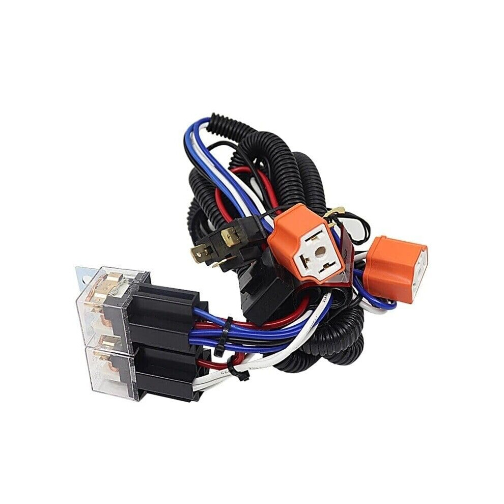 Headlight Wiring Connector H4 For Vw T4 Transporter Plug And Play Upgrade Pigtail Harness Loom 9393856885701