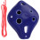 Blue Ceramic Ocarina Musical Instrument for Beginners Gift Small Size 4