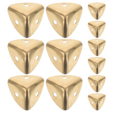 Stainless Steel Box Edge Protector Multi 12pcs 1.3x1.3x0.8in