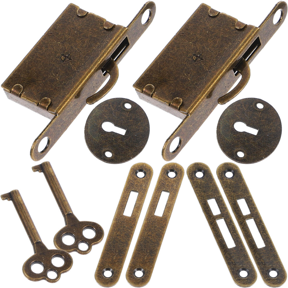 Photos - Other for Repair 2 sets cabinet locks decorative jewelry box with keys