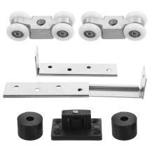 Sturdy Nylon Pocket Door Rollers Sliding Door Fittings Elegant Design