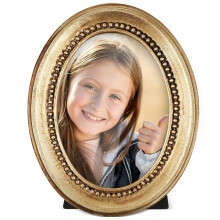 Vintage Picture Oval Picture Photo Display Wall Mounted Photo