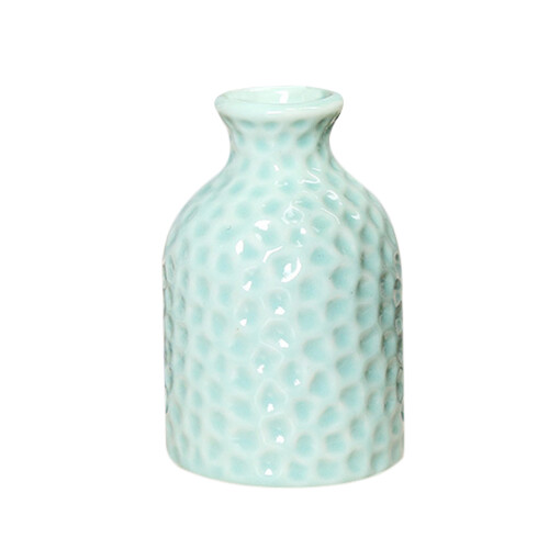 Aesthetic Flower Vase Aromatherapy Bottle Ceramic White Decoration
