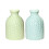 Aesthetic Flower Vase Aromatherapy Bottle Ceramic White Decoration 2