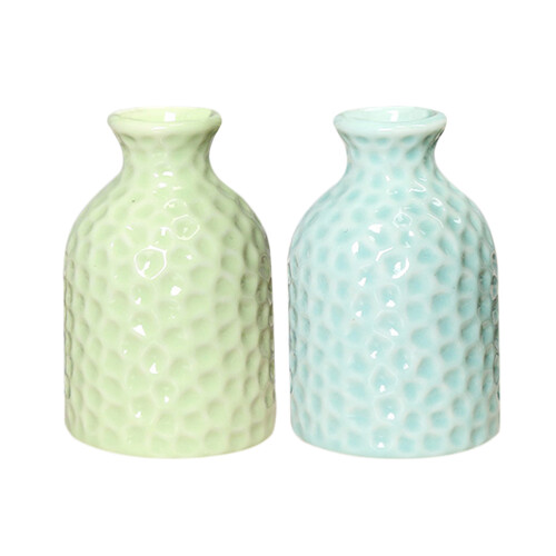 Aesthetic Flower Vase Aromatherapy Bottle Ceramic White Decoration 1