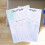 Unbranded  50 Pcs Double-Sided Information Cards Customer Profile 7