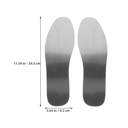 2Paar Langlebige Einlegesohlen Antistich Schuhe 1