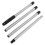 German Thread Mop Handle Stainless Steel Cylindrical Black 1set 1