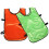 6pcs Football Vest Versatile Use For Small Group Matches 10