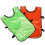 6pcs Football Vest Versatile Use For Small Group Matches 1
