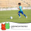 6pcs Football Vest Versatile Use For Small Group Matches 4