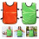 6pcs Football Vest Versatile Use For Small Group Matches 9