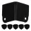 Electroplated Metal Corner Guards 6pcs Cabinet Speaker Box Protectors 10