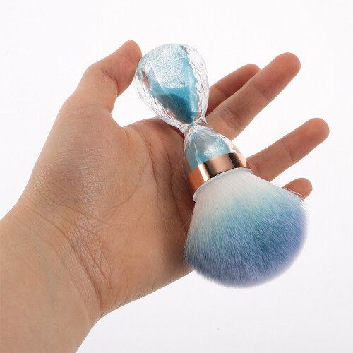 2 Pcs Beauty Tools Scrubbing Nail Brush Dust Brushes Nails Dusting 2