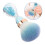 2 Pcs Beauty Tools Scrubbing Nail Brush Dust Brushes Nails Dusting 11