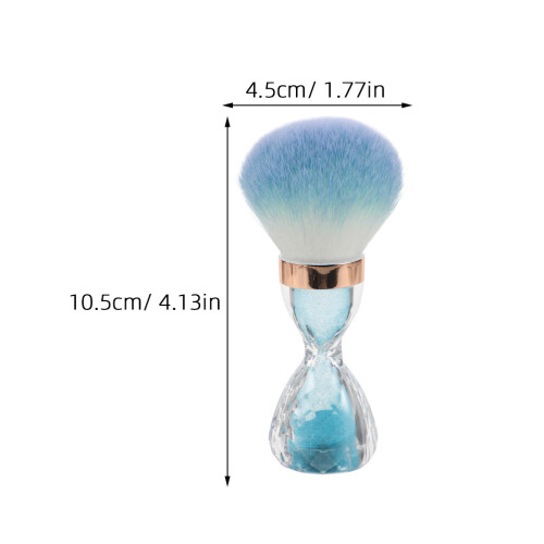 2 Pcs Beauty Tools Scrubbing Nail Brush Dust Brushes Nails Dusting 1