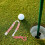 Golf Beads Counter Pink Plastic 1pcs Golf Score Counter 3