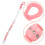 Golf Beads Counter Pink Plastic 1pcs Golf Score Counter 11