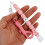 Golf Beads Counter Pink Plastic 1pcs Golf Score Counter 6