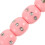 Golf Beads Counter Pink Plastic 1pcs Golf Score Counter 8