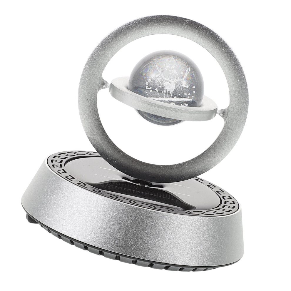 Solar Powered Rotating Car Air Freshener Aromatherapy Diffuser Novelty 3252928821633