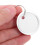 Raindrops Writable Key Tags Round Aluminum Paper 60pcs 6