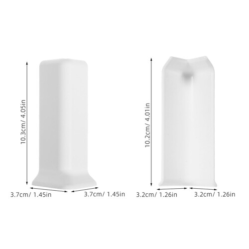 2pcs self adhesive wall corner guards thickened for indoor outdoor use 2