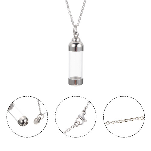 pet urn necklace for ashes keepsake pendant home use 2
