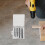 Damaged Screw Extractor Screw Remover 6.90x1.00x0.80cm Grey 6