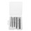 Damaged Screw Extractor Screw Remover 6.90x1.00x0.80cm Grey 7