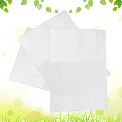 5 Pcs Clear Irish Passport Cover Pvc Transparent Id Protector Case 2