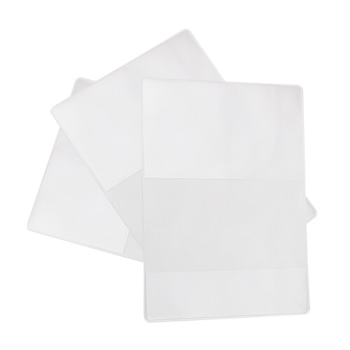 5 Pcs Clear Irish Passport Cover Pvc Transparent Id Protector Case