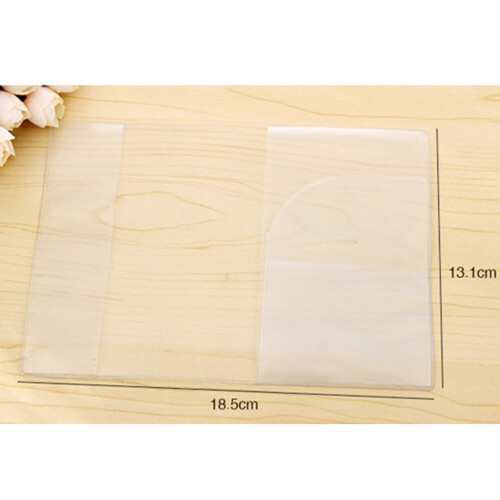 5 Pcs Clear Irish Passport Cover Pvc Transparent Id Protector Case 1