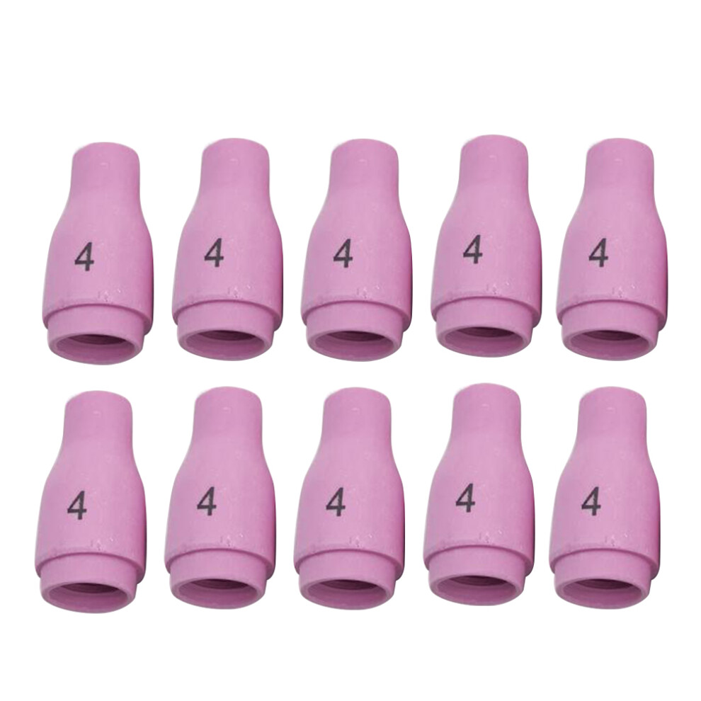 10 Pcs Welding Torch Consumables Cup Tig Accessories Argon Arc Nozzle 3252928808207