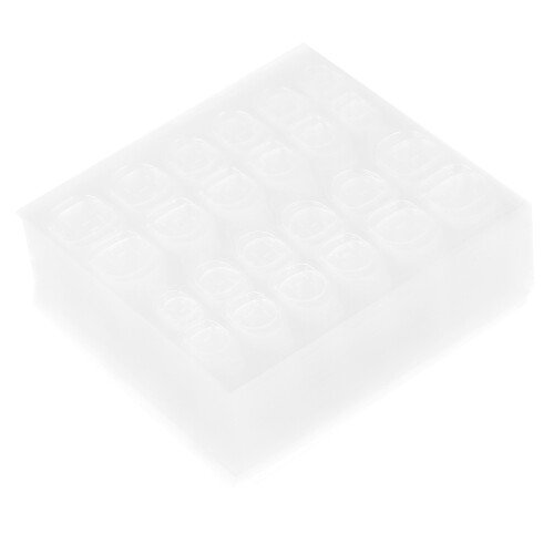 50 sheets nail adhesive tabs for press on stickers
