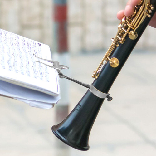 Unbranded  Flip Folio Marching Band Instruments Sheet Music Clip 2