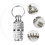 6 pcs pet name tag capsule shape collar pendant storage 5